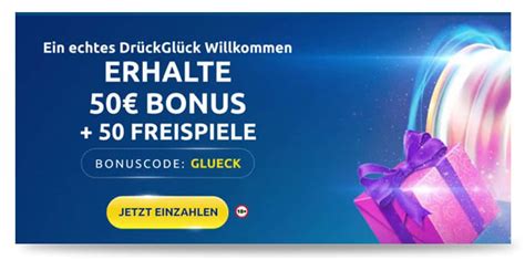 drückglück casino bonus code